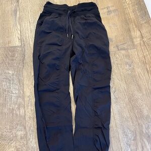 Lululemon Black Dance Studio Pant Jogger Size 0